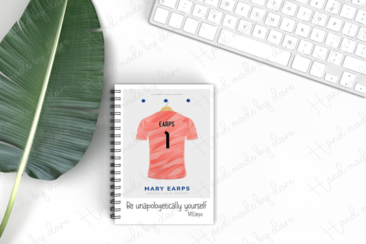 Mary Earps Theme note book