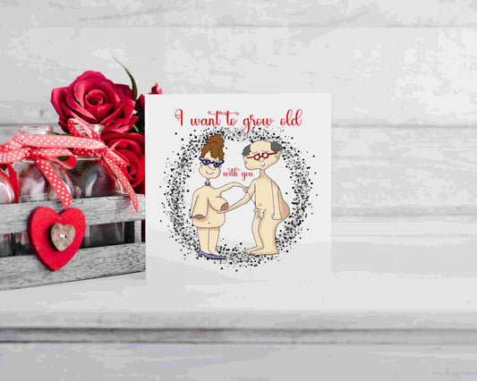 Funny Valentines card | valentine card | printed card | humorous card | wedding anniversary | funny Valentines card for her