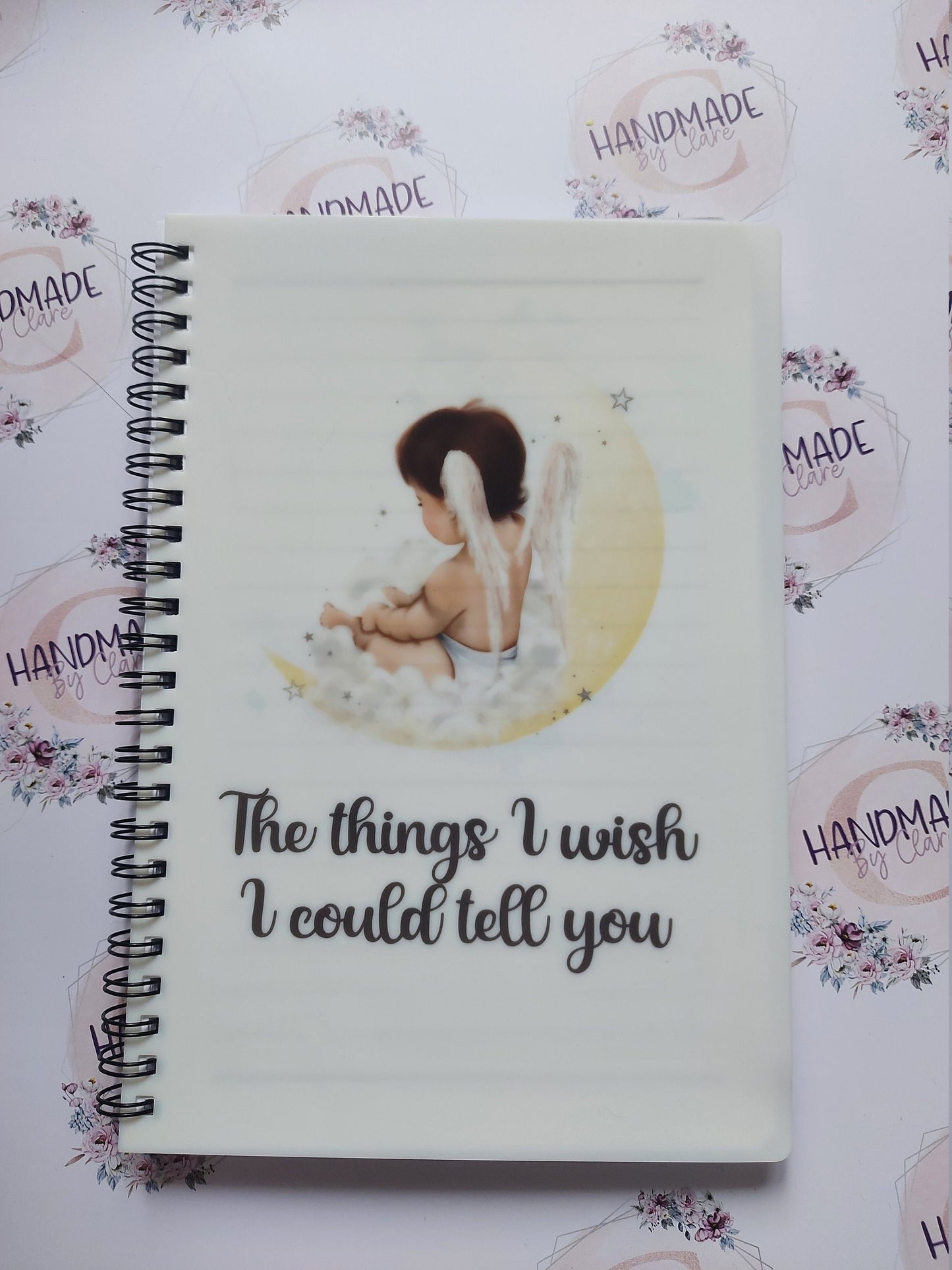 Keepsake book | keepsake notebook | memories | journaling | letters to heaven | memorial gift | miscarriage | still born