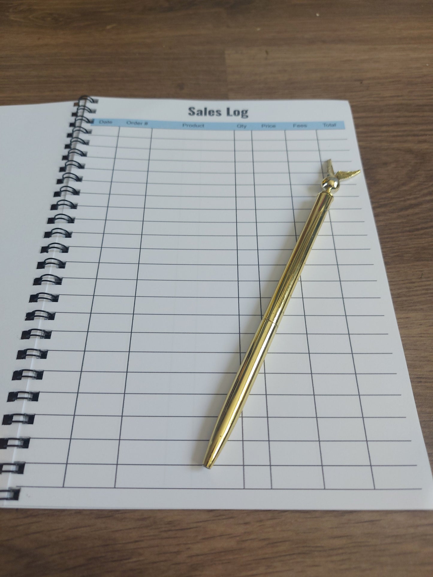 Business logo sales tracker, account book, craft fair tracker, sales record book, record book, accounts