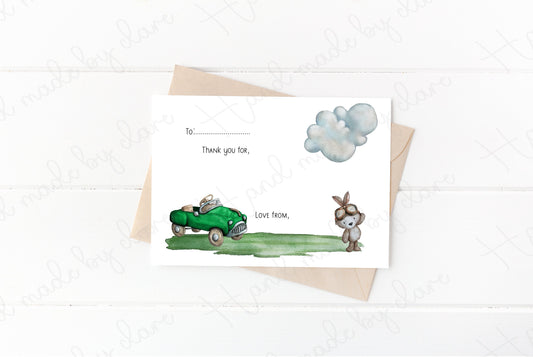 Birthday thank you cards | thank you post card | thank you for gift
