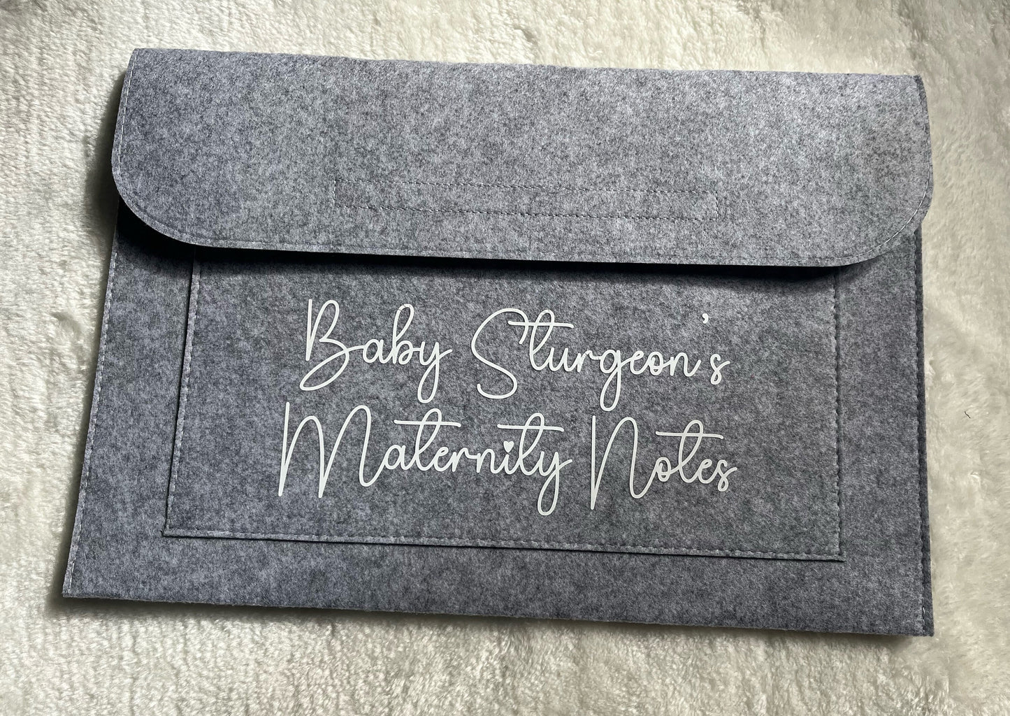 Personalised Maternity Notes Folder / Personalised Pregnancy Notes Folder / Pregnancy File  / Baby Journey Folder / Pregnancy journal