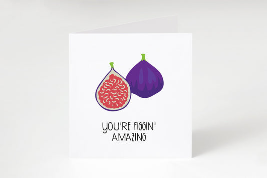 You are amazing card | cheer up | positive encouragement motivational card| for mum to daughter | positive wishes | figgin amazing
