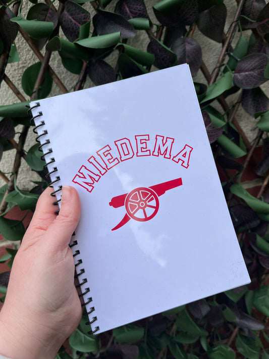 WSL arsenal theme note book